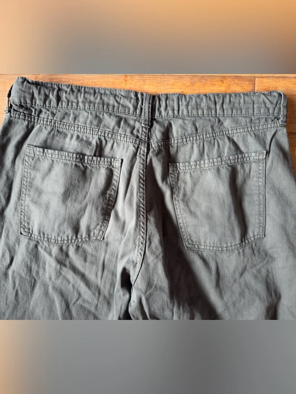 Women's Wide-Leg Drawcord Drapey Pants